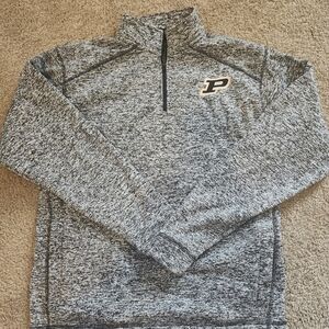 Purdue University Boilermakers Women's Size M Quarter Zip Pullover J America